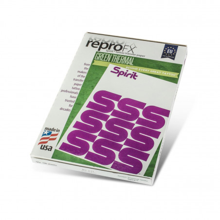 Papier transfert thermique ReproFX Green Thermal paquet de 100 feuilles