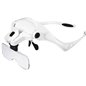 Lampe frontale avec loupes interchangeables
