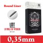 Aiguilles Round Liner 0,35mm Premium - Par 5 ou 50