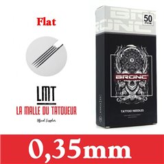 Aiguilles Flat 0,35mm Premium - Par 5 ou 50