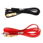 Cable RCA standard 1.80m - Noir, Rouge ou bleu