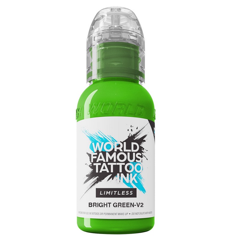 Encre WORLD FAMOUS Limitless Bright Green V2 (30ml)