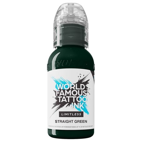 Encre WORLD FAMOUS Limitless Straight Green (30ml)