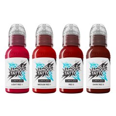 Set WORLD FAMOUS Limitless Shades of Red (30ml)