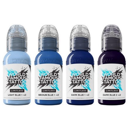 Set WORLD FAMOUS Limitless Shades of Blue (30ml)