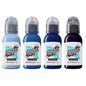 Set WORLD FAMOUS Limitless Shades of Blue (30ml)