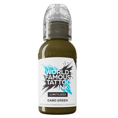 Encre WORLD FAMOUS Limitless Camo Green (30ml)