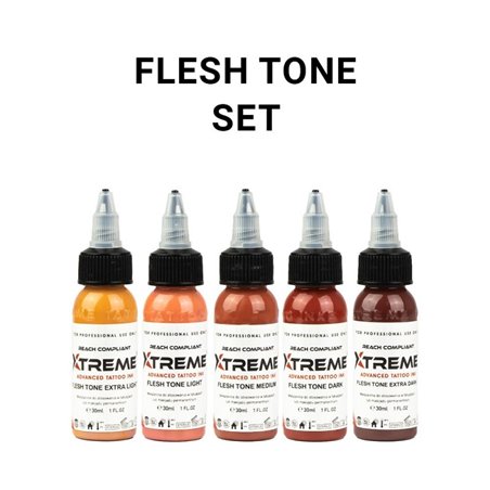 Set Encres Xtreme Ink - Flesh Tone (30ml)