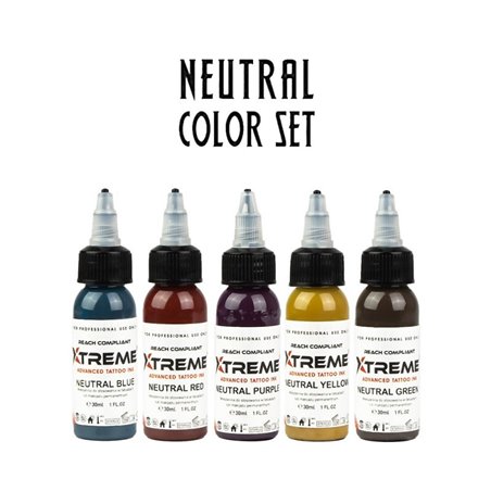 Set Encres Xtreme Ink - Neutral Color (30ml)