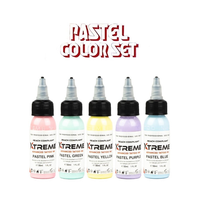 Set Encres Xtreme Ink - Pastel Color (30ml)