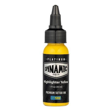 Encre DYNAMIC Platinum Highlighter Yellow (30ml)