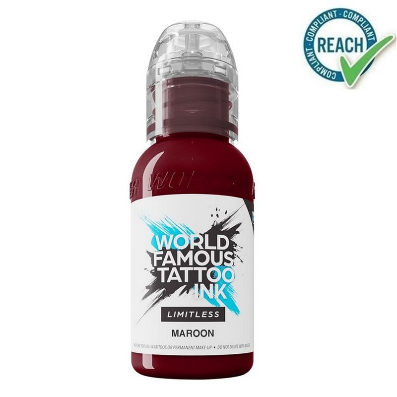 Encre WORLD FAMOUS Limitless Maroon (30ml)