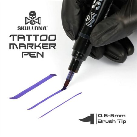 Marqueur Stencil Violet - SKULLDNA
