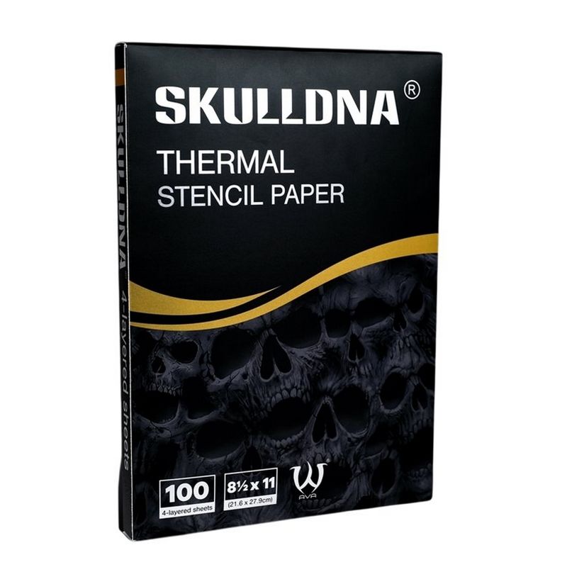 Papier transfert Thermal SKULLDNA 216x280mm Papier transfert Thermal SKULLDNA 216x280mm