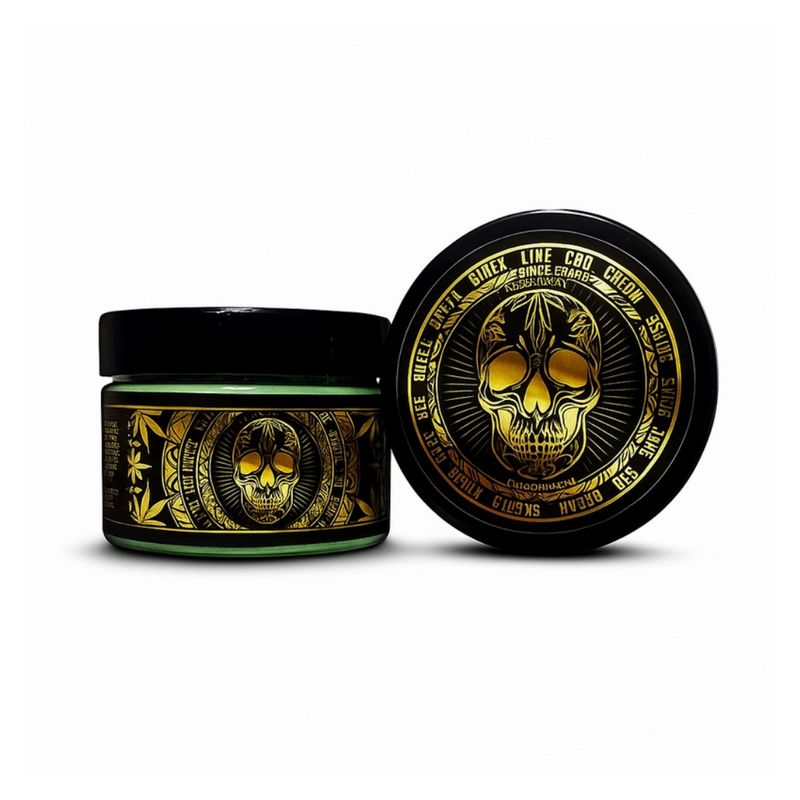 Crème de soins CBD SKULLS BLACKLINE (250ml) Crème de soins CBD SKULLS BLACKLINE (250ml)