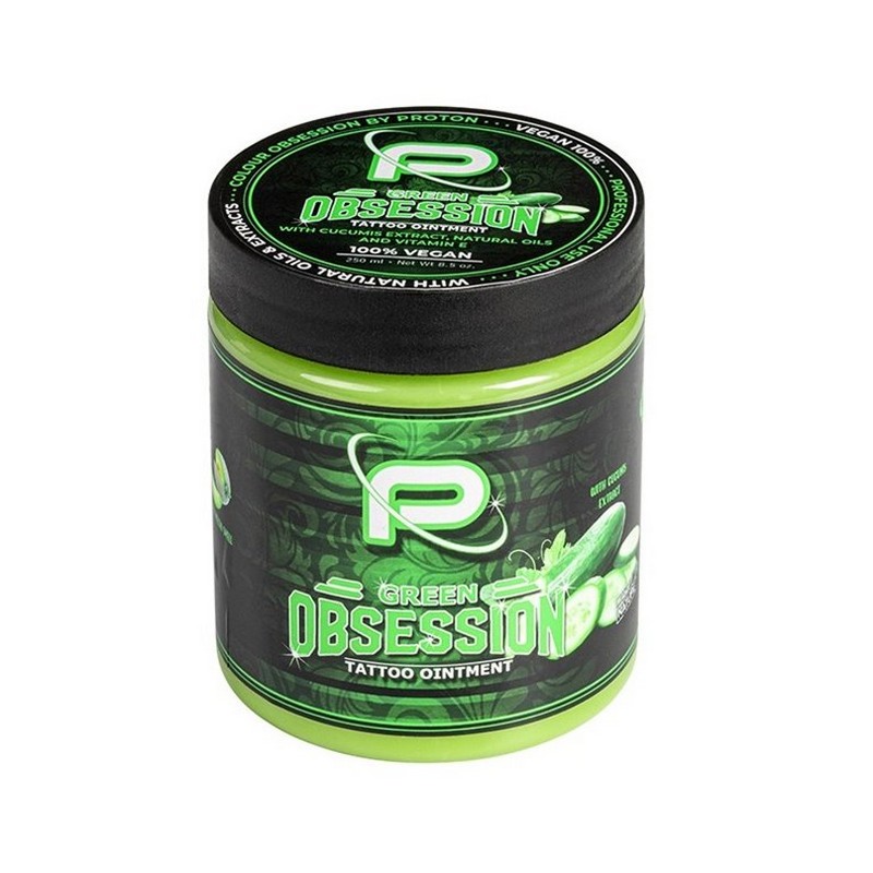 Tattoo butter Proton Colours Obsession - Green (250ml)