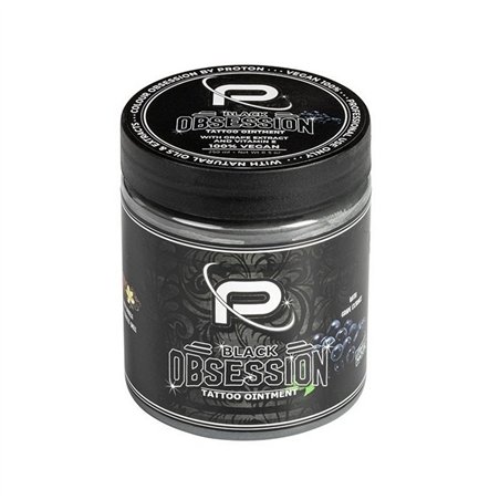 Tattoo butter Proton Colours Obsession - Black (250ml)