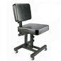 Chaise de tatouage multifonctionnelle à roulettes - Réglable et ajustable