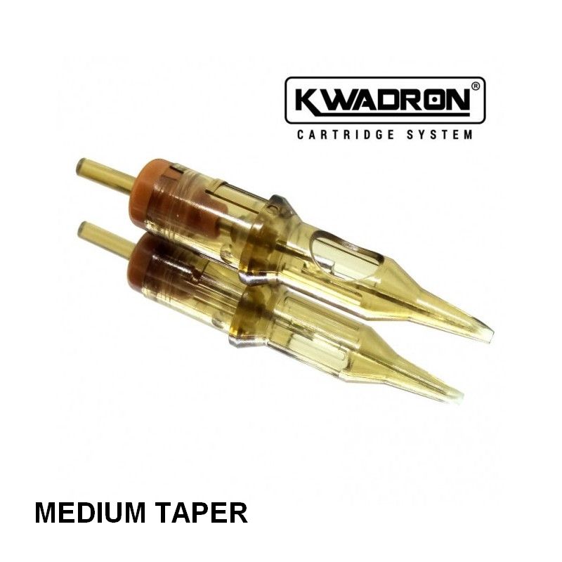 Cartouches KWADRON Medium Taper Round Liner (RLMT)